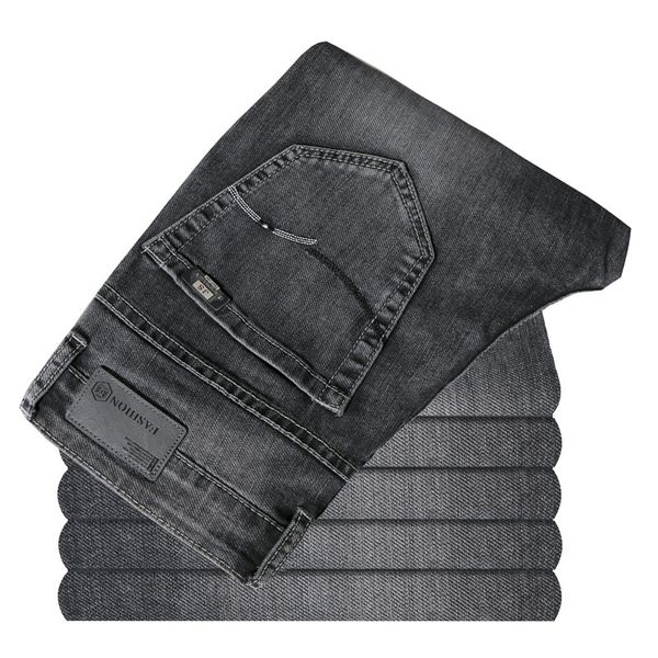 men's jeans 2021 classic elastic skinny solid color denim jean male black slim fit pants brand clothes 40, Blue
men's jeans 2021 classic elastic skinny solid color denim jean male black slim fit pants brand clothes 40, Blue