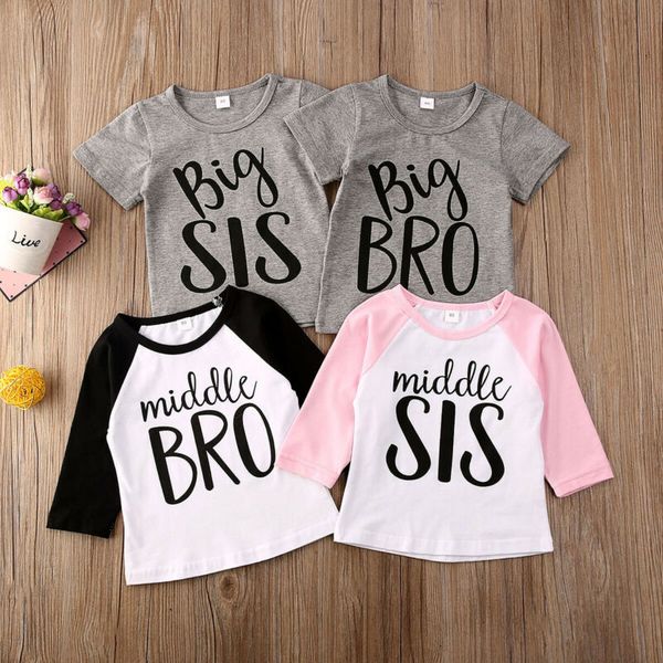 1-4 years kids t-shirt letter big middle sister brother t-shirt for boy girl kids toddler infant t-shirt, Blue
1-4 years kids t-shirt letter big middle sister brother t-shirt for boy girl kids toddler infant t-shirt, Blue