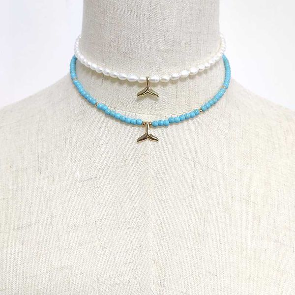 2020 new fashion cute dolphin tail necklace delicate boho blue stone short accessory girls' birthday gift handmade adjustable, Golden;silver
2020 new fashion cute dolphin tail necklace delicate boho blue stone short accessory girls' birthday gift handmade adjustable, Golden;silver