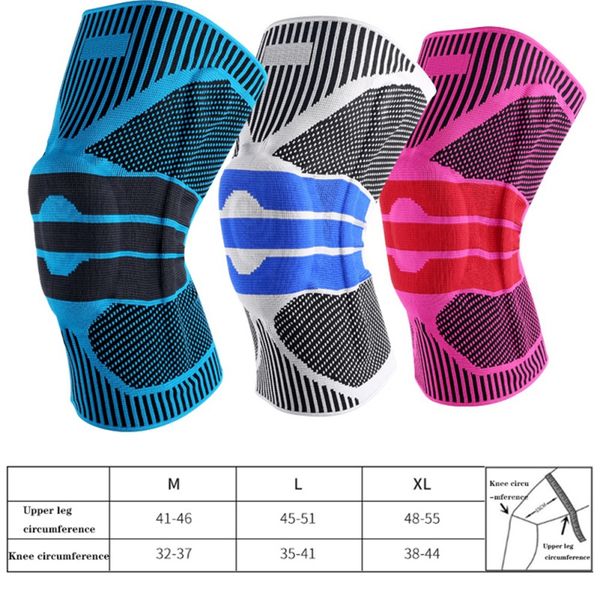 sports knee protector silicone spring anticollision knitted compression elastic knee sleevee c, Black;gray
sports knee protector silicone spring anticollision knitted compression elastic knee sleevee c, Black;gray