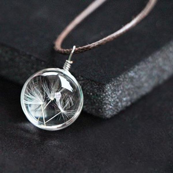 collier limited necklaces & pendants 2016 fashion glass dandelion pendant necklace chain clover four leaf for wish jewelry, Silver
collier limited necklaces & pendants 2016 fashion glass dandelion pendant necklace chain clover four leaf for wish jewelry, Silver