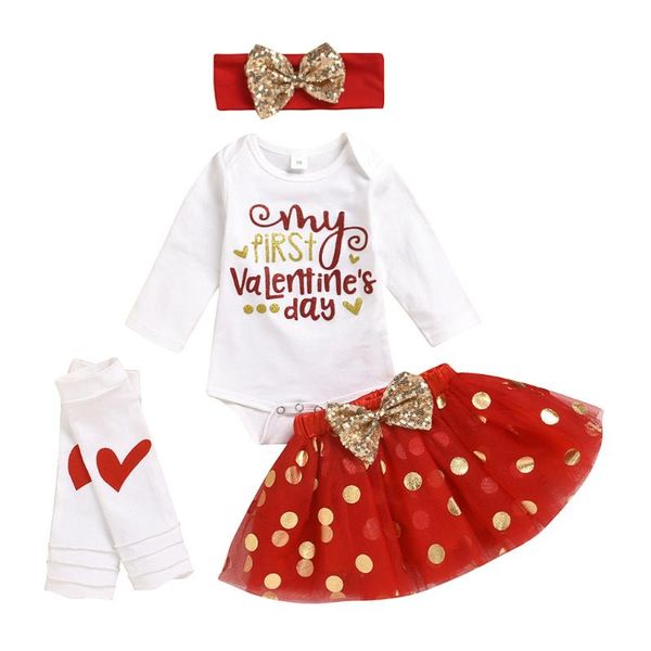 2020 valentine's newborn clothes 4pcs long sleeve letter romper tutu skirt hairband leg warmer set baby clothes for p shoot, White
2020 valentine's newborn clothes 4pcs long sleeve letter romper tutu skirt hairband leg warmer set baby clothes for p shoot, White