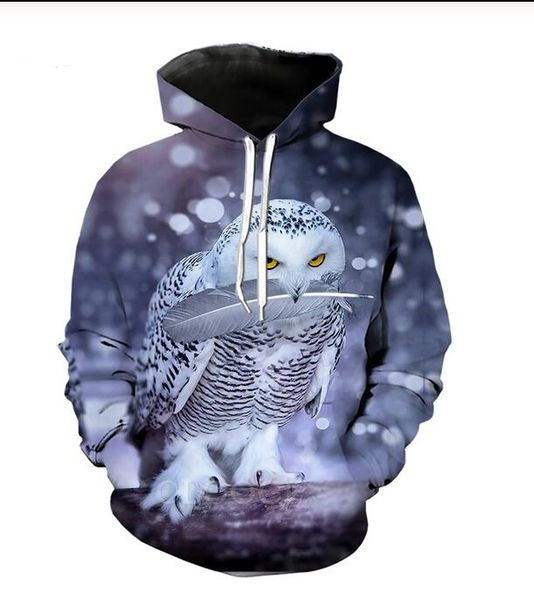 new fashion harajuku style 3d printing hoodies snowy owl men women autumn and winter sweatshirt hoodies coats rr0305, Black
new fashion harajuku style 3d printing hoodies snowy owl men women autumn and winter sweatshirt hoodies coats rr0305, Black