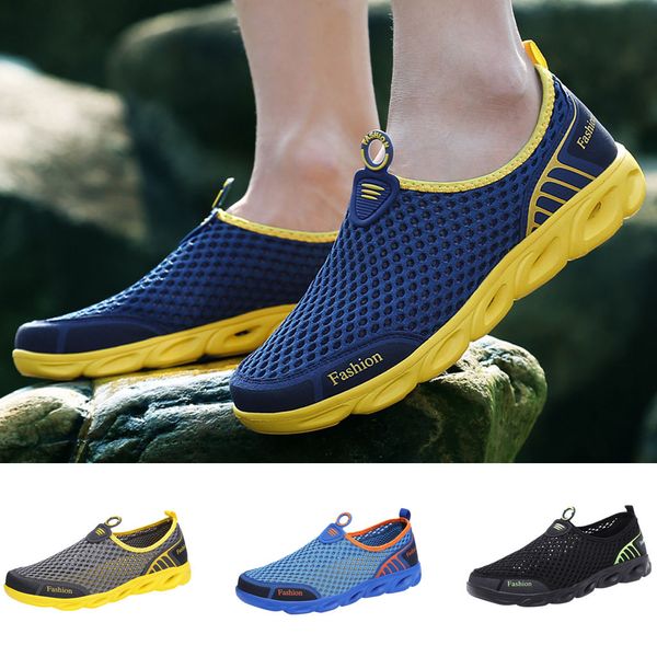 

2019 couple shoes men sport men outdoor mesh hollow casual sports shoes run breathable sneakers heren schoenen#xb10