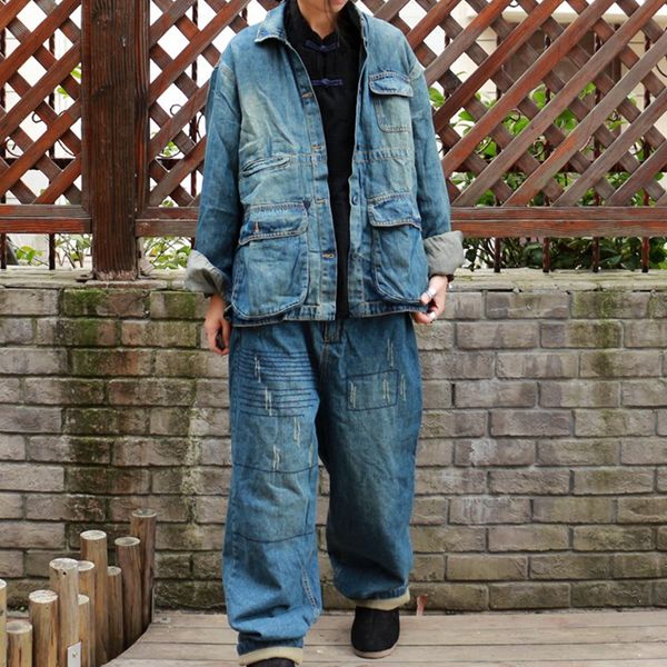 johnature women loose cotton jeans new 2019 autumn winter vintage casual elastic waist thick washed bleached cross-pants, Blue
johnature women loose cotton jeans new 2019 autumn winter vintage casual elastic waist thick washed bleached cross-pants, Blue