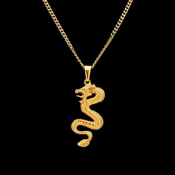 new fashion gold plated stainless steel flying dragon pendant mens cuban chain necklace creative hiphop raper jewelry gifts for men for sale, Silver
new fashion gold plated stainless steel flying dragon pendant mens cuban chain necklace creative hiphop raper jewelry gifts for men for sale, Silver