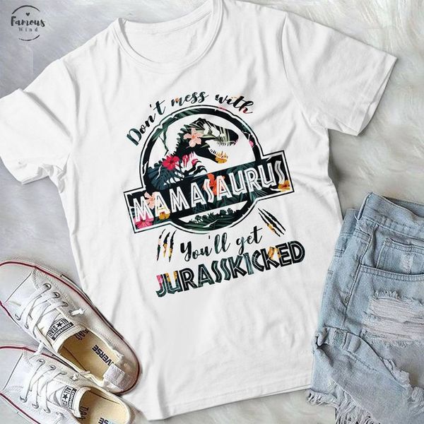 мода не связывайтесь с mamasaurus вы получите jurasskicked футболка динозавр день рождения рубашка хлопок toptees drop shipping, White
мода не связывайтесь с mamasaurus вы получите jurasskicked футболка динозавр день рождения рубашка хлопок toptees drop shipping, White