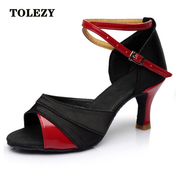 tolezy women's professional latin dance shoes female ballroom tango salsa dancing shoes 5cm/7cm ladies high heel slides
tolezy women's professional latin dance shoes female ballroom tango salsa dancing shoes 5cm/7cm ladies high heel slides