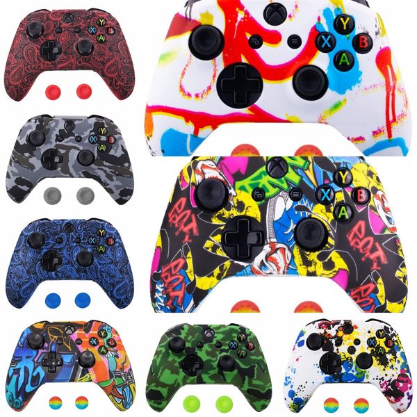 wa6am new 18 colors for xbox one controller one skin case + analog thumb stick grip cap for x box silicone s x 1 joystick
wa6am new 18 colors for xbox one controller one skin case + analog thumb stick grip cap for x box silicone s x 1 joystick