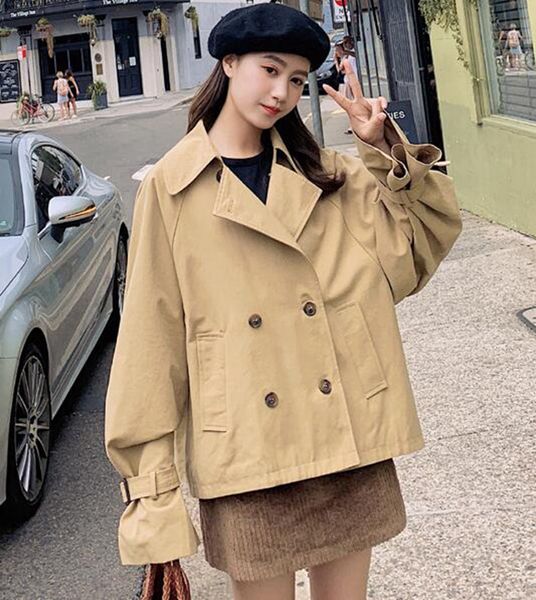 women autumn and winter leisure fashion new boutique slim personality trend business show thin go with short loose coat / s-xl, Tan;black
women autumn and winter leisure fashion new boutique slim personality trend business show thin go with short loose coat / s-xl, Tan;black
