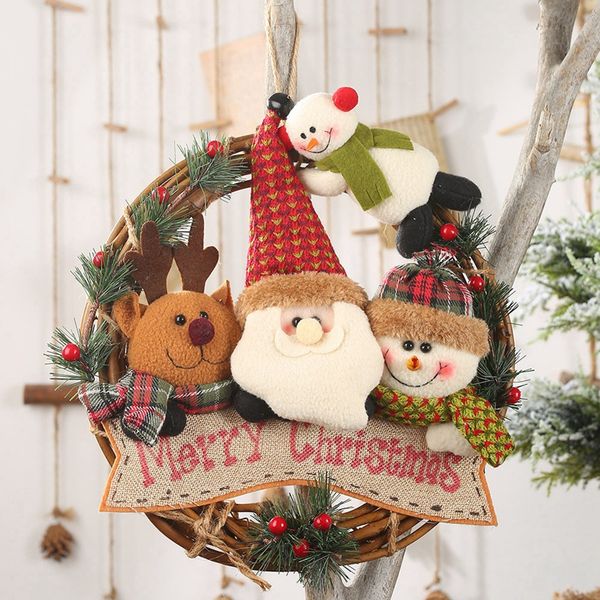 christmas decorations elk rattan circle pendant small work rattan wreath ornament window decoration for home
christmas decorations elk rattan circle pendant small work rattan wreath ornament window decoration for home