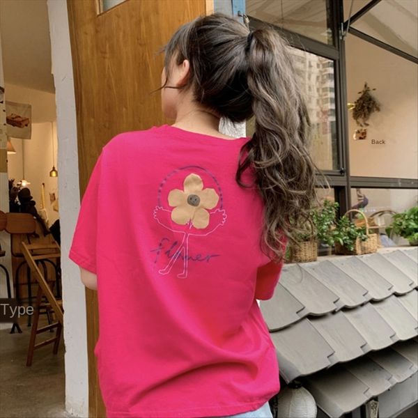 student short-sleeved t-shirt female ins fashionable women's wear 2020 loose two-wear t-shirt small flower tie elegant style top, White
student short-sleeved t-shirt female ins fashionable women's wear 2020 loose two-wear t-shirt small flower tie elegant style top, White