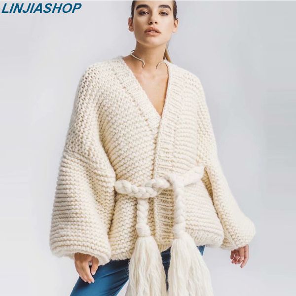 women's trench coats pure handmade women cardigans knitted sweater v neck solid beige gray pink loose long sleeve casual outwear autumn, Tan;black
women's trench coats pure handmade women cardigans knitted sweater v neck solid beige gray pink loose long sleeve casual outwear autumn, Tan;black