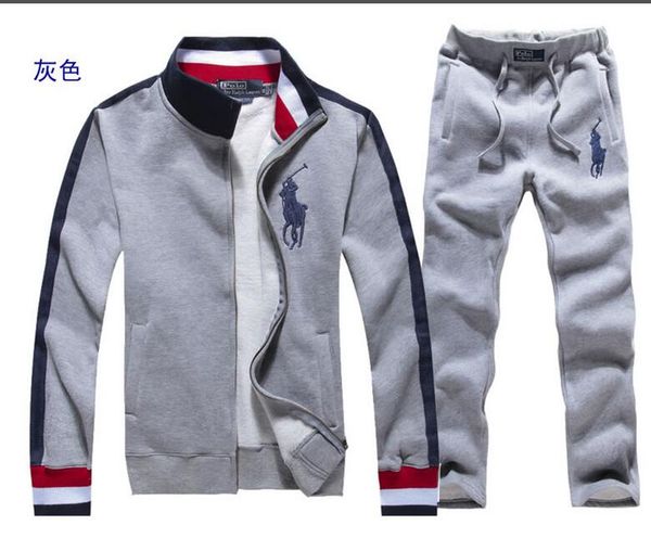 men's tracksuits coat sweatshirt costume de sport sportswear casual tracksuit suit +pants sweatsuit, Gray
men's tracksuits coat sweatshirt costume de sport sportswear casual tracksuit suit +pants sweatsuit, Gray
