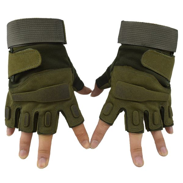 2019 men outdoor sport half finger gloves tactical combat fingerless army shooting hunting protection gloves, Black
2019 men outdoor sport half finger gloves tactical combat fingerless army shooting hunting protection gloves, Black