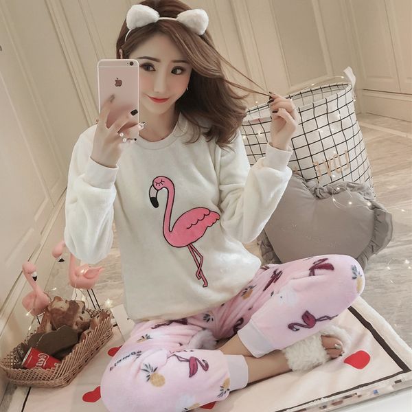 explosion autumn winter new fashion pyjamas women warm fannel thickening pajamas suit female pijamas mujer sleepwear sets, Blue;gray
explosion autumn winter new fashion pyjamas women warm fannel thickening pajamas suit female pijamas mujer sleepwear sets, Blue;gray