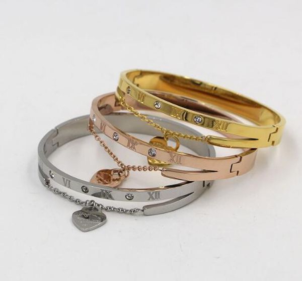 fashion women gold/silver/rose gold titanium steel digital drilling chain peach heart bangle lovers bracelet jewelry, Golden;silver
fashion women gold/silver/rose gold titanium steel digital drilling chain peach heart bangle lovers bracelet jewelry, Golden;silver