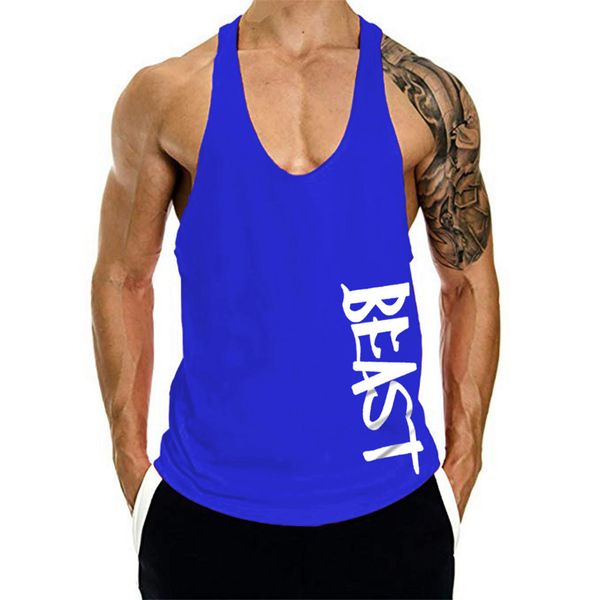 tank men' sleeveless fitness vest pure cotton printed i-shaped training blouse o-neck gym clothing men fashion summer c0510, White;black
tank men' sleeveless fitness vest pure cotton printed i-shaped training blouse o-neck gym clothing men fashion summer c0510, White;black