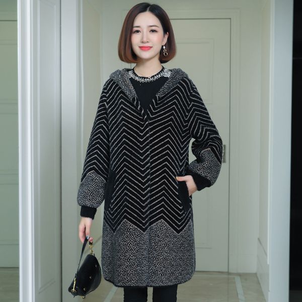 high-quality women coat women fashion loose thin medium long warm winter mink coats winter parka overcoat, Black
high-quality women coat women fashion loose thin medium long warm winter mink coats winter parka overcoat, Black