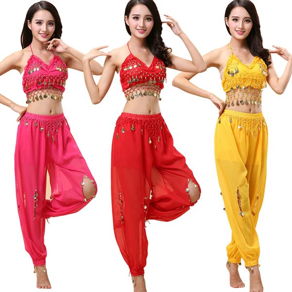 взрослый индийский танец костюм монеты костюм bellydance (топы + брюки) 2 шт. / компл. женщина племенное танцевальное платье сценические выс, Black;red
взрослый индийский танец костюм монеты костюм bellydance (топы + брюки) 2 шт. / компл. женщина племенное танцевальное платье сценические выс, Black;red