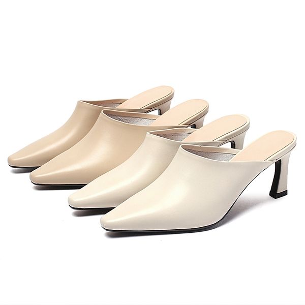 slippers women pointed toe slides women mules small heel slippers ladies dress shoes fashion high mules female summer, Black
slippers women pointed toe slides women mules small heel slippers ladies dress shoes fashion high mules female summer, Black