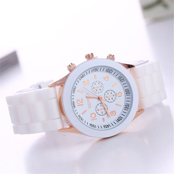 sell geneva silicone watch women ladies luxury watches dress quartz wristwatches female clock relogio feminino, Slivery;brown
sell geneva silicone watch women ladies luxury watches dress quartz wristwatches female clock relogio feminino, Slivery;brown
