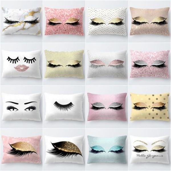2019 new style eyelash pillowcase glitter pillow cover eyelash waist throw cushion case home room car decor
2019 new style eyelash pillowcase glitter pillow cover eyelash waist throw cushion case home room car decor