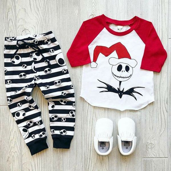 novelty kids baby boy halloween xmas costume skull print pullovers+striped pants 2pcs kids cotton outfits clothes tracksuit 1-5y, White
novelty kids baby boy halloween xmas costume skull print pullovers+striped pants 2pcs kids cotton outfits clothes tracksuit 1-5y, White