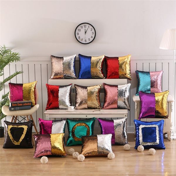 16 colors amazon's selling mermaid pillow with two-color sequins customized chameleon magic cushion or cover home decor
16 colors amazon's selling mermaid pillow with two-color sequins customized chameleon magic cushion or cover home decor