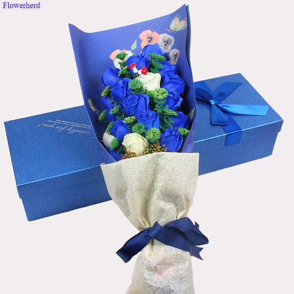 gift wrap 19 roses soap flowers creative birthday rose beauty wedding valentine's day bouquet home decoration
gift wrap 19 roses soap flowers creative birthday rose beauty wedding valentine's day bouquet home decoration