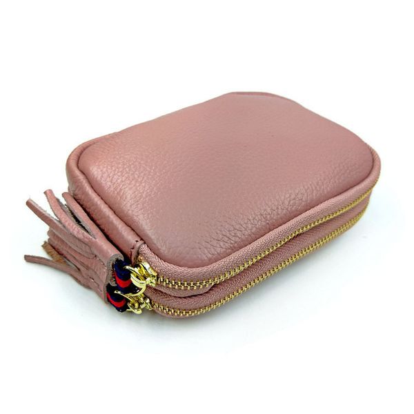 genuine leather full-grain leather new style tassels double pull double layer multi-functional purse embossed mi, Black
genuine leather full-grain leather new style tassels double pull double layer multi-functional purse embossed mi, Black