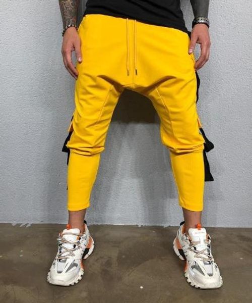 men designer pants casual solid color pocket drawstring pants fashion sports style straight pants mens designer clothes, Black
men designer pants casual solid color pocket drawstring pants fashion sports style straight pants mens designer clothes, Black