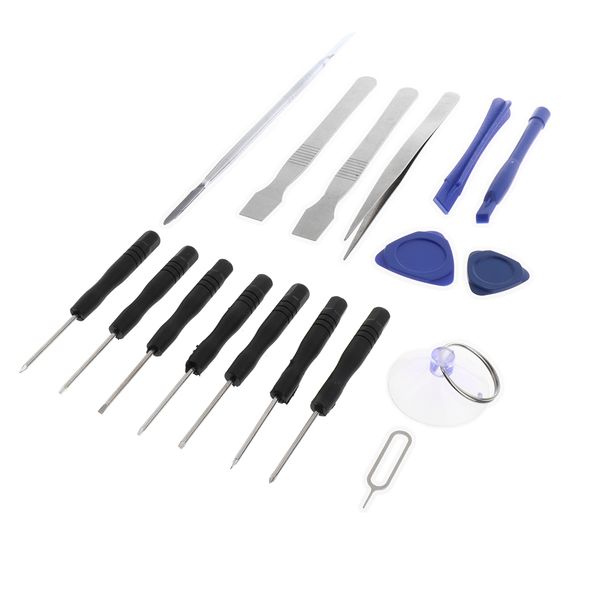 18 in 1 safe opening pry tool repair kit, mobile phone repair screwdrivers suction cup hand tools kit for iphone, smart cell phone, laptop
18 in 1 safe opening pry tool repair kit, mobile phone repair screwdrivers suction cup hand tools kit for iphone, smart cell phone, laptop