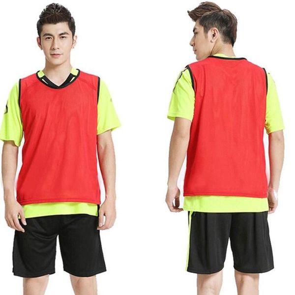kids outdoor sport football training match mesh sleeveless vest new outdoor training sport singlet, Black;blue
kids outdoor sport football training match mesh sleeveless vest new outdoor training sport singlet, Black;blue
