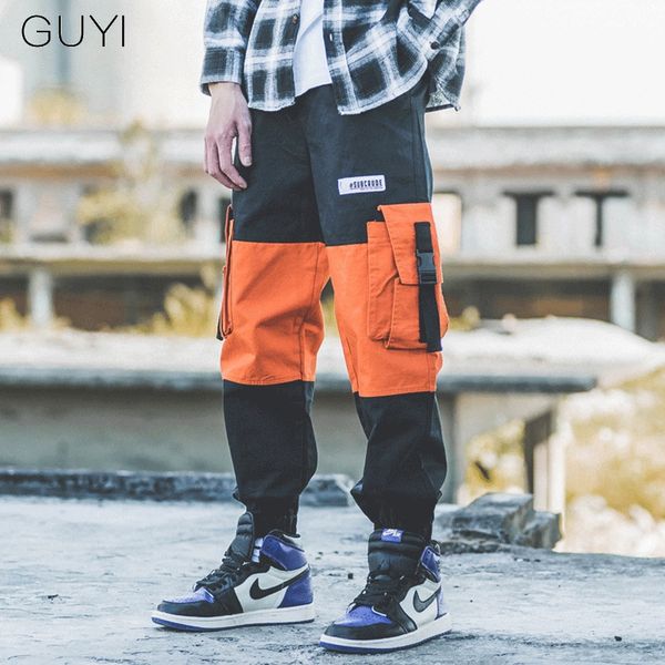 guyi contrast color pockets cargo pants men knee length patchwork tactical trouser male fashion casual hip hop harem streetwear, Black
guyi contrast color pockets cargo pants men knee length patchwork tactical trouser male fashion casual hip hop harem streetwear, Black