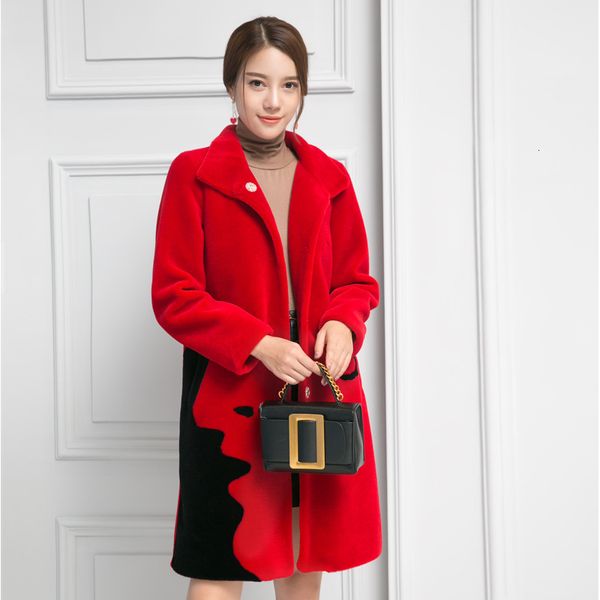 real fur coat women sheep shearing wool coat autumn winter female jacket korean fashion long fur coats f17rt1710 yy401, Black
real fur coat women sheep shearing wool coat autumn winter female jacket korean fashion long fur coats f17rt1710 yy401, Black