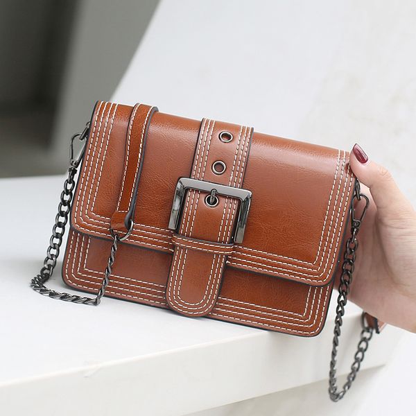 the new 2020 korean version of the trendy wild leather shoulder messenger bag fashion chain bag
the new 2020 korean version of the trendy wild leather shoulder messenger bag fashion chain bag