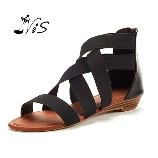nis 2020 women low heel anti skidding beach women's shoes womens cross strap sandals peep-toe sandals, Black
nis 2020 women low heel anti skidding beach women's shoes womens cross strap sandals peep-toe sandals, Black