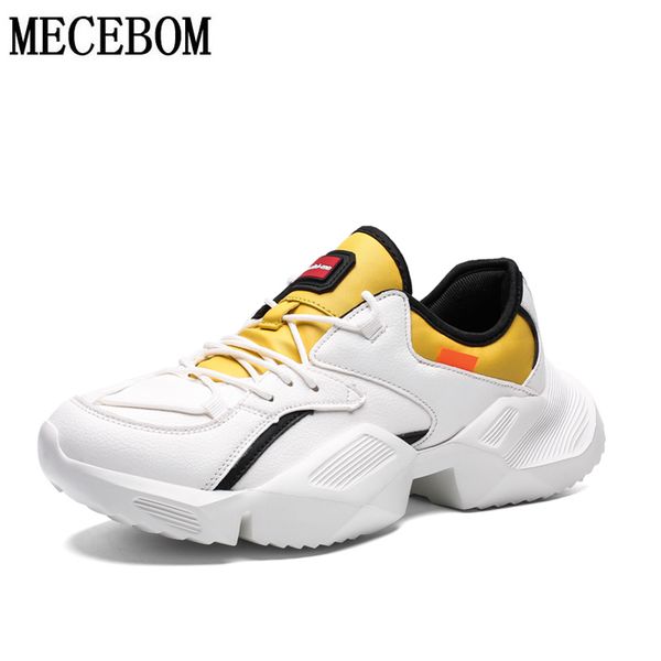 men's casual shoes spring autumn pu leather comfortable thick sole hip hop style dad shoes fashion men chunky sneakers, Black
men's casual shoes spring autumn pu leather comfortable thick sole hip hop style dad shoes fashion men chunky sneakers, Black