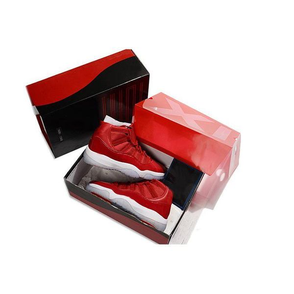 11 win like 96 basketball shoe 11s gym red black white men womens sports sneakers with box size 36-47
11 win like 96 basketball shoe 11s gym red black white men womens sports sneakers with box size 36-47