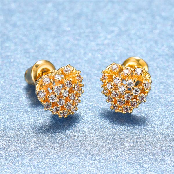 simple female white crystal stone earrings rose gold silver color stud earrings trendy heart small wedding for women, Golden;silver
simple female white crystal stone earrings rose gold silver color stud earrings trendy heart small wedding for women, Golden;silver