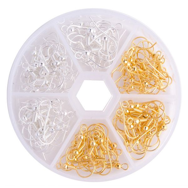120 pcs copper practical ear wires kit multipurpose hooks jewelry making with box solid plating findings accessories diy earring, Blue;slivery
120 pcs copper practical ear wires kit multipurpose hooks jewelry making with box solid plating findings accessories diy earring, Blue;slivery