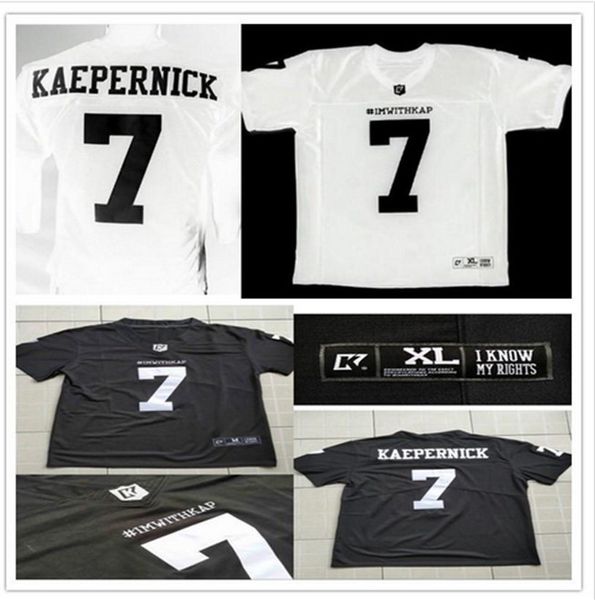 double stitched #7 colin kaepernick jersey mens im with kap jerseys black white ncaa imwithkap jerseys, Black;red
double stitched #7 colin kaepernick jersey mens im with kap jerseys black white ncaa imwithkap jerseys, Black;red