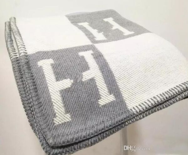 

new letter h cashmere blanket 140*170cm crochet soft scarf shawl portable warm plaid fleece knitted throw towel cape for sofa couch bednew