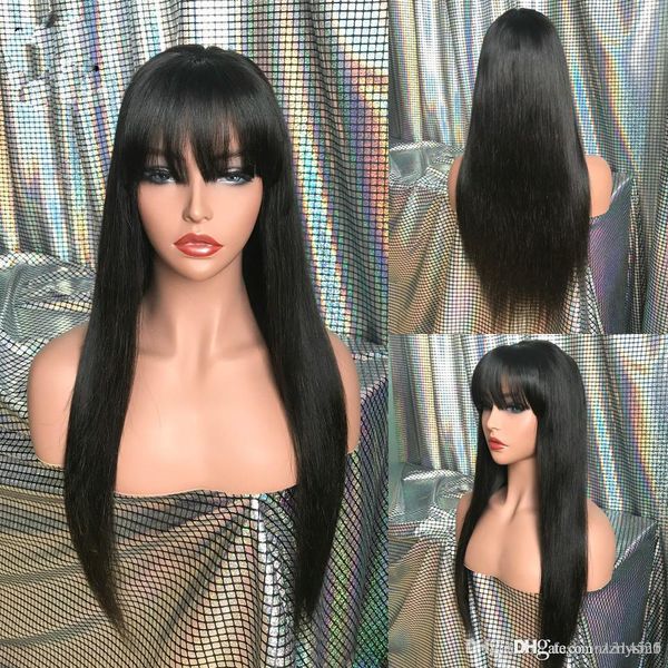 kl hair front human hair wigs with bangs natural black straight brazilian remy hair glueless front wigs bleach knots
kl hair front human hair wigs with bangs natural black straight brazilian remy hair glueless front wigs bleach knots