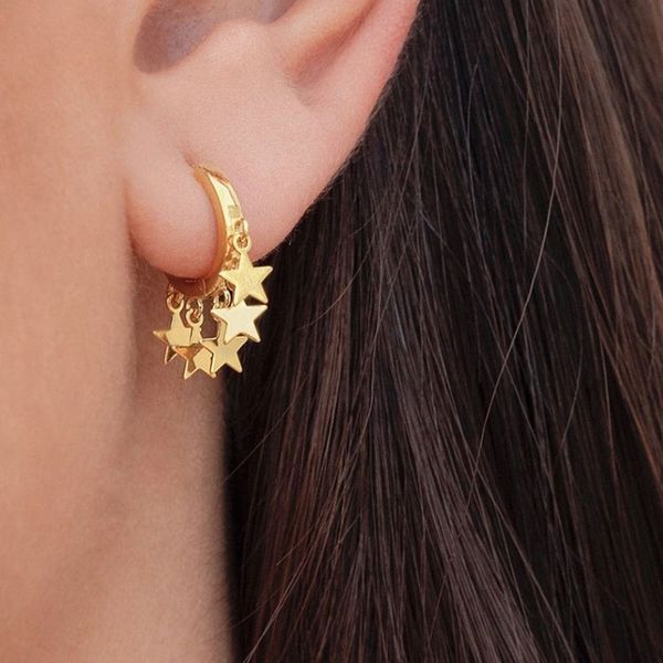 ghidbk 925 sterling silver star huggie hoop earrings handmade good-looking silver pendant earring statement celestial earring, Golden;silver
ghidbk 925 sterling silver star huggie hoop earrings handmade good-looking silver pendant earring statement celestial earring, Golden;silver