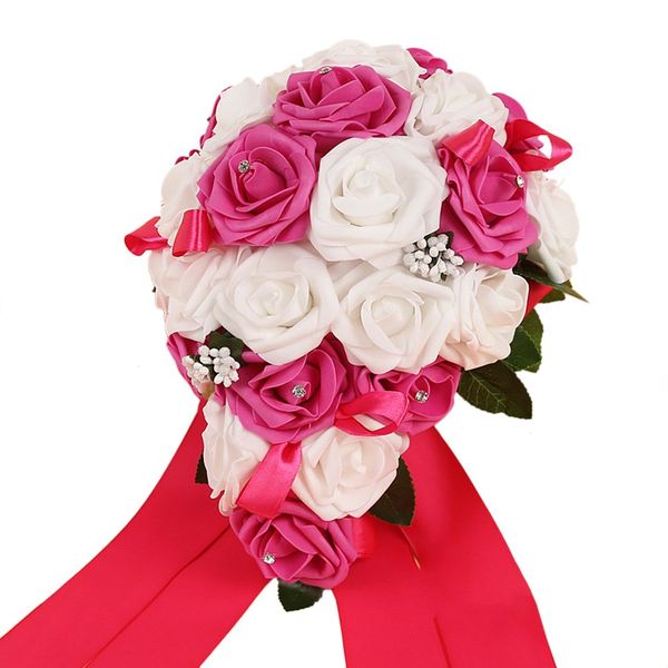 artificial silk flowers bouquet foam roses wedding bouquet bridal lace decoration natural pearls wedding flowers
artificial silk flowers bouquet foam roses wedding bouquet bridal lace decoration natural pearls wedding flowers