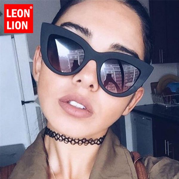 leonlion 2018 vintage cateye sunglasses women candy color lens glasses classic retro outdoor feminino uv400, White;black
leonlion 2018 vintage cateye sunglasses women candy color lens glasses classic retro outdoor feminino uv400, White;black