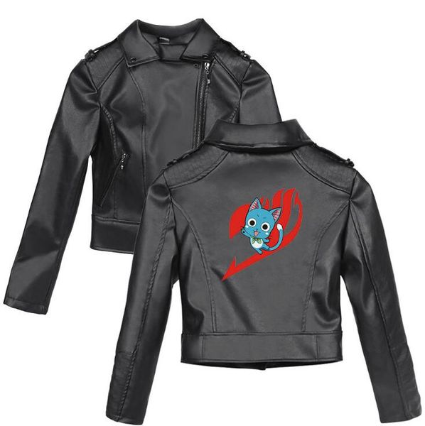 2019 new women fashion coat anime fairy tail pu leather black jacket zipper outerwear winter jackets coat ing, Black;brown
2019 new women fashion coat anime fairy tail pu leather black jacket zipper outerwear winter jackets coat ing, Black;brown