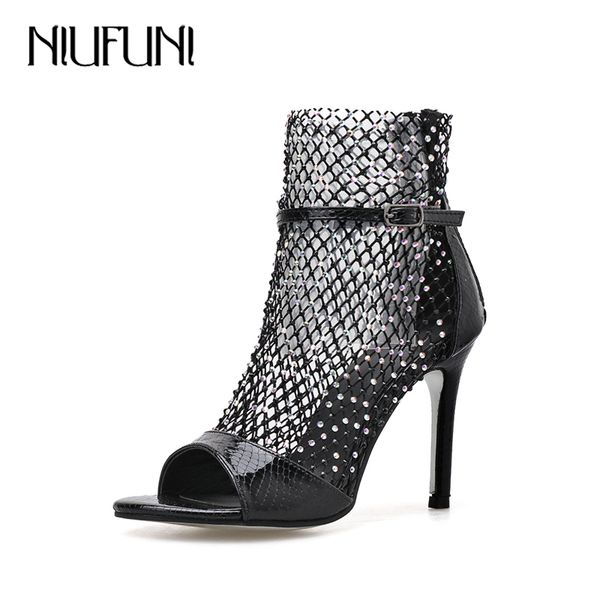 niufuni 2020 summer women sandals boots mesh hollow peep toe gladiator sandals 10cm stiletto high heels ladies party shoes, Black
niufuni 2020 summer women sandals boots mesh hollow peep toe gladiator sandals 10cm stiletto high heels ladies party shoes, Black